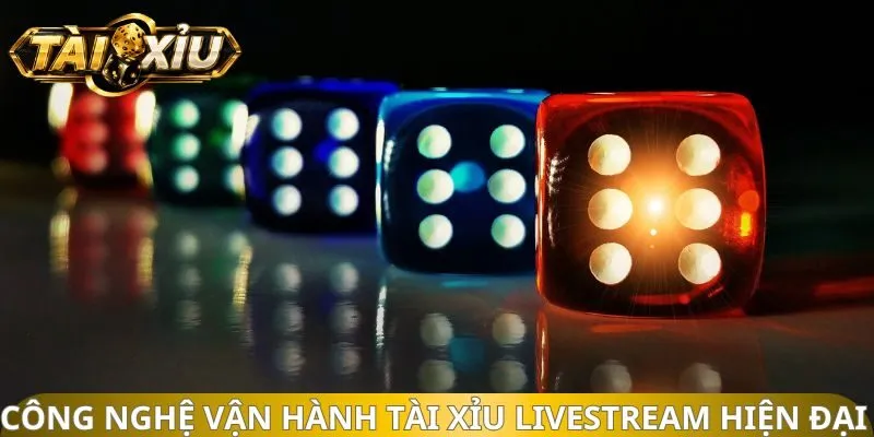 Công nghệ vận hành tài xỉu livestream hiện đại 