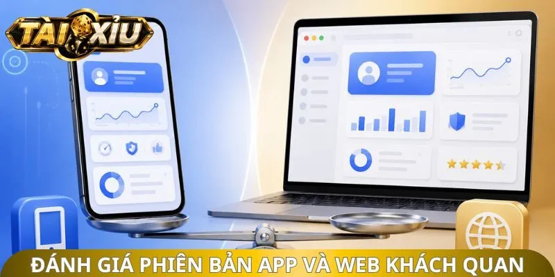 Đánh giá phiên bản app và web tài xỉu khách quan