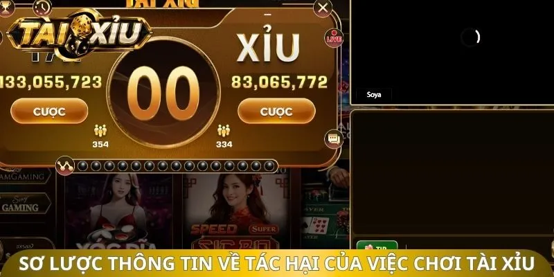 Sơ lược thông tin về tác hại của việc chơi tài xỉu